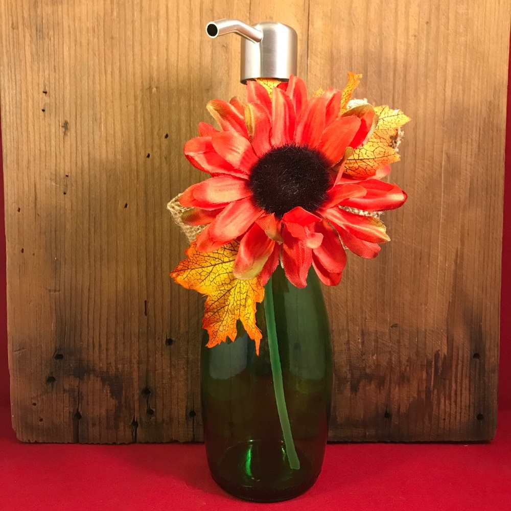 Soap Dispenser Sunflower